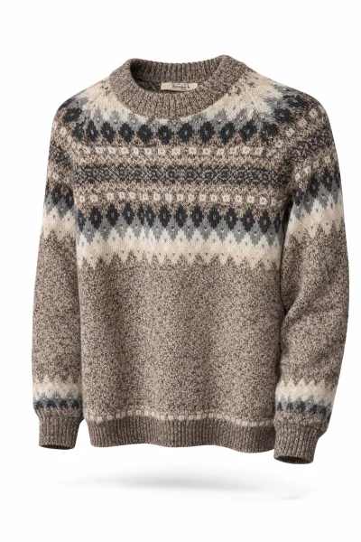 Baby Alpaka Pullover – Piedra Ceniza